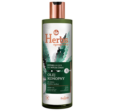 Farmona Herbs Hydro olejek do mycia ciała Olej Konopny (400 ml)