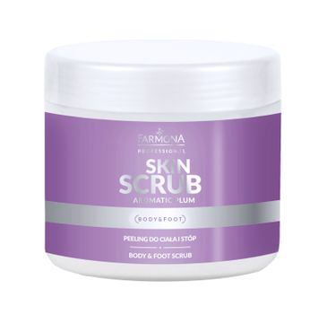 Farmona Professional Skin Scrub Aromatic Plum peeling do ciała i stóp 500g