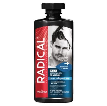 Radical Men Szampon wzmacniający przeciwłupieżowy dla mężczyzn  (400 ml)