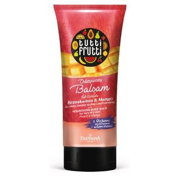 Tutti Frutti balsam do ciała odżywczy Brzoskwinia & Mango (200 ml)