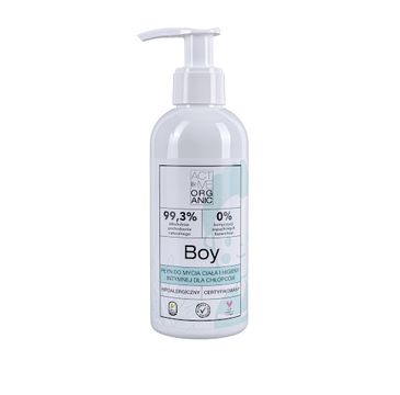 Active – Organic Boy płyn do mycia ciała i higieny intymnej dla chłopców (200 ml)