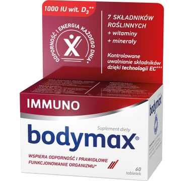 Bodymax – Immuno witaminy i minerały suplement diety (60 tabletek)