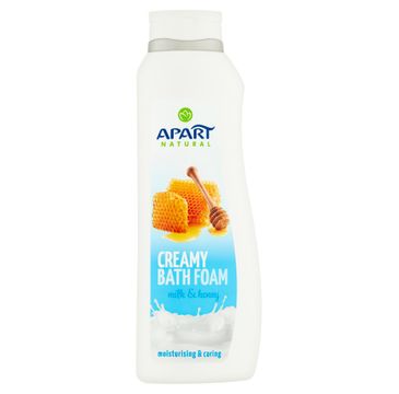 Apart Natural kremowy płyn do kąpieli Mleko i Miód (750 ml)