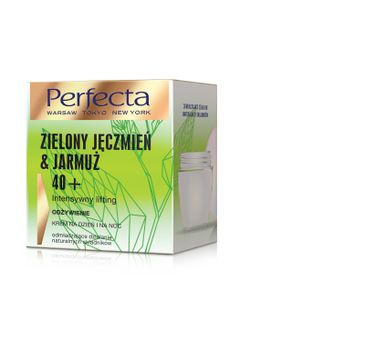 Perfecta Zielony Jęczmień i Jarmuż (krem 40+ intensywny lifting 50 ml)