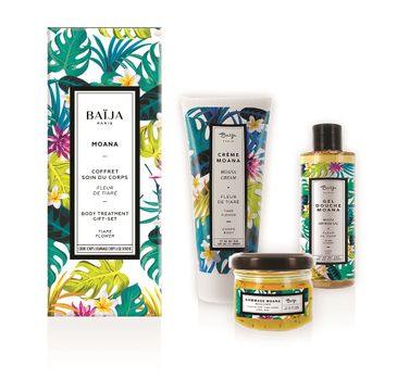 Baija – Moana Body Care zestaw krem do ciała 75ml + żel pod prysznic 100ml + peeling do ciała 82g (1 szt.)