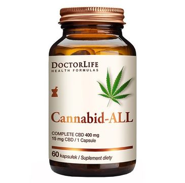 Doctor Life Cannabid-All 400mg suplement diety 60 kapsułek