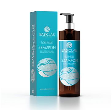 BasicLab Capillus Shampoo szampon do wÅ‚osÃ³w cienkich (300 ml)