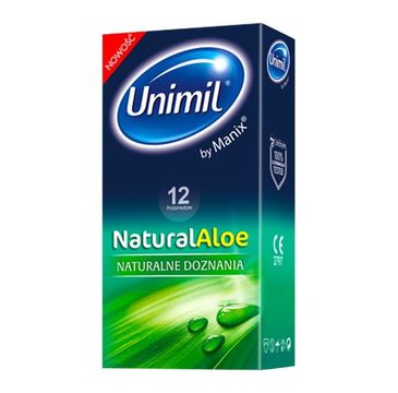 Unimil – Natural Aloe lateksowe prezerwatywy (12 szt.)