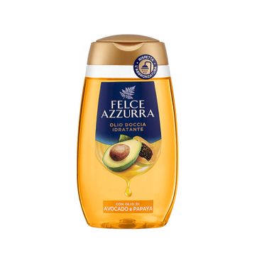 Felce Azzurra Moisturizing Shower Oil olejek pod prysznic Avocado & Papaia (250 ml)