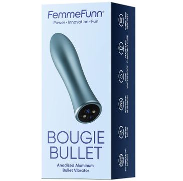 FemmeFunn Bougie Bullet wibrator typu "bullet" Light Blue