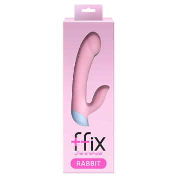 FemmeFunn Ffix Rabbit wibrator typu króliczek na baterie Pink