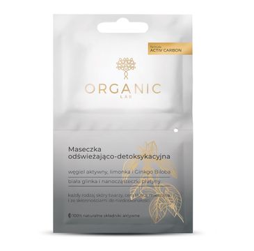 Organic Lab â€“ maseczka odÅ›wieÅ¼ajÄ…co-detoksykacyjna WÄ™giel Aktywny (2 x 6 ml)