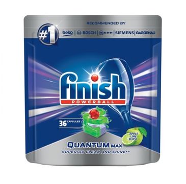 Finish Quantum Max tabletki do zmywania 36 sztuk jabłkowo-limonkowe