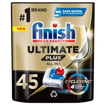 Finish Ultimate Plus kapsułki do zmywarki Fresh 45szt.