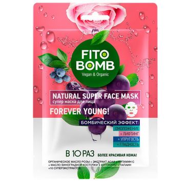 Fito Bomb Odbudowująca Maska do twarzy w płacie (25 ml)