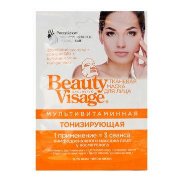 Fitokosmetik Beauty Visage maseczka na tkaninie multiwitaminowa (25 ml)