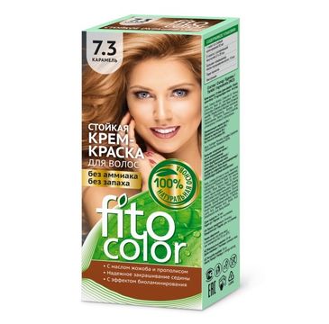Fitokosmetik Fitocolor farba krem do włosów nr 7.3 karmel (80 ml)