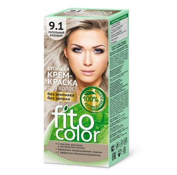 Fitokosmetik Fitocolor farba - krem do włosów nr 9.1 blond popielaty 80 ml