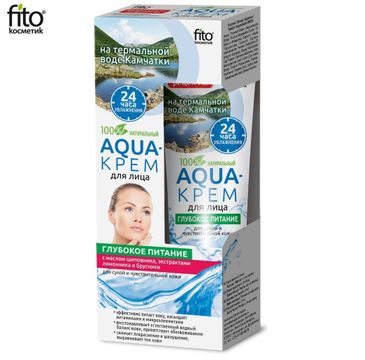 Fitokosmetik głębokie odżywianie aqua-krem do każdego typu cery odżywiający (45 ml)