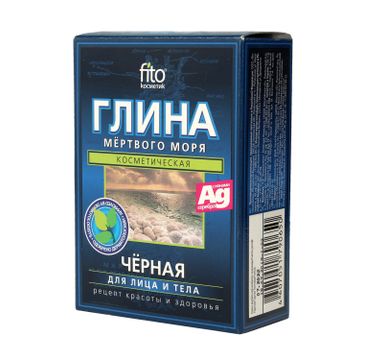 Fitokosmetik Glinka czarna z Morza Martwego do twarzy i ciała (100 g)