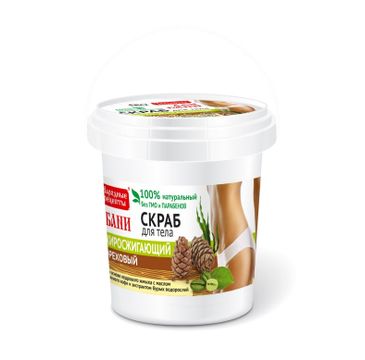 Fitokosmetik Przepisy Ludowe scrub do ciała ziołowy, odmładzający (155 ml)