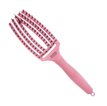 Olivia Garden Finger Brush szczotka do włosów i masażu skóry głowy Bloom Lotos (1 szt.)