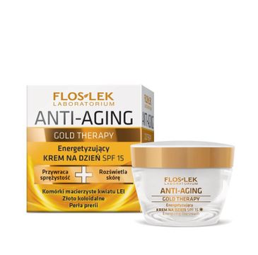 Floslek Anti Aging Gold Therapy krem na dzień regenerujący 50 ml