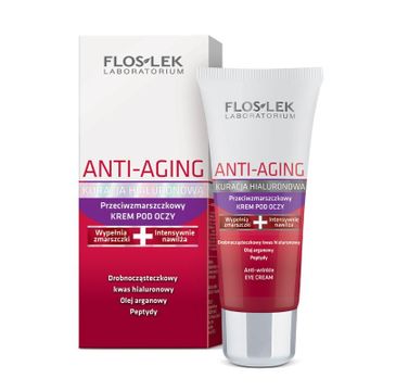 Floslek Anti Aging Kuracja Hialuronowa krem przeciwzmarszczkowy pod oczy 30 ml