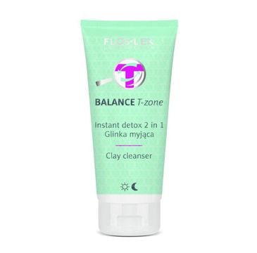 Floslek Balance T-zone Instant Detox 2in1 glinka myjąca 125ml