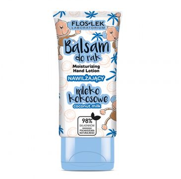 Floslek – Balsam do rąk nawilżający Mleko kokosowe (40 ml)