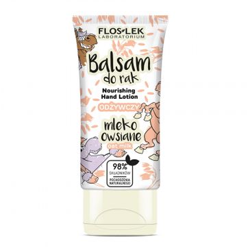 Floslek – Balsam do rąk odżywczy Mleko owsiane (40 ml)