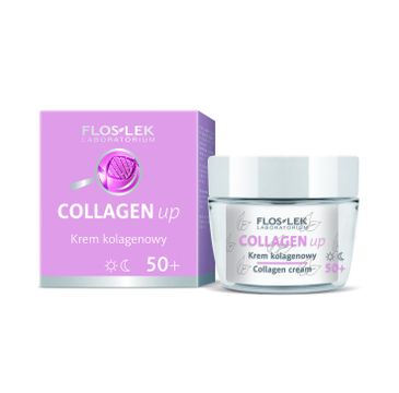 Floslek Collagen Up 50+ krem do twarzy kolagenowy na dzień i noc 50 ml