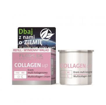 Floslek Collagen up – krem multi-kolagenowy -  wkład wymienny (50ml)