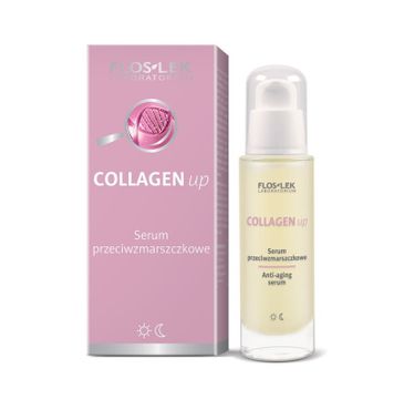 Floslek Collagen Up serum do cery dojrzałej przeciwzmarszczkowe na dzień i noc 30 ml