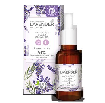 Floslek Lavender lawendowe pola olejek z lawendą Anti-Aging (30 ml)