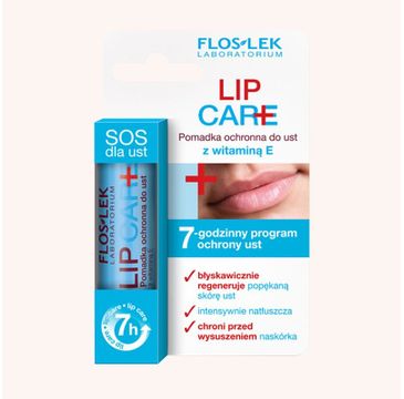 Floslek Lip Care  Pomadka ochronna do ust z 1 procentem witaminy E 15 g