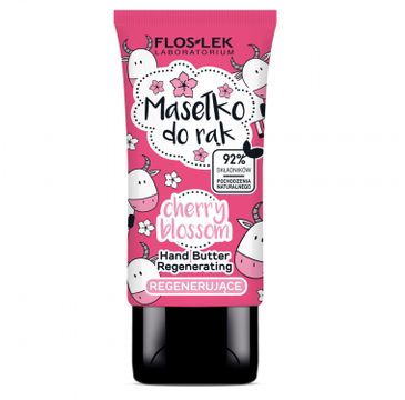 Floslek – Hand Care Masełko do rąk regenerujące - CHERRY BLOSSOM (50 ml)