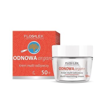 Floslek Odnowa Argan+ 50+ krem multi odżywczy na noc 50 ml