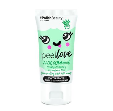 Floslek – PeelLove Peeling do twarzy z kwasami AHA Aloe Gommage (75 ml)