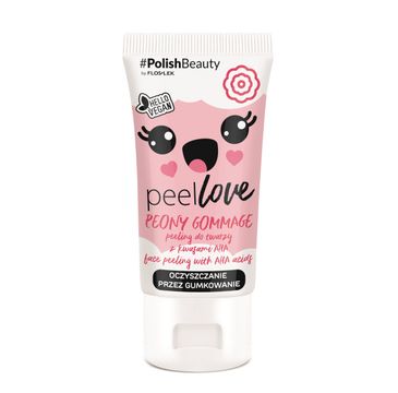 Floslek – PeelLove Peeling do twarzy z kwasami AHA Peony Gommage (75 ml)