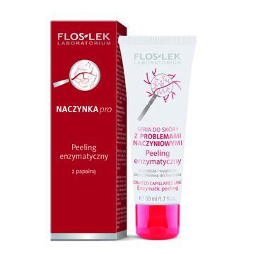 Floslek Pielęgnacja skóry naczynkowej Peeling enzymatyczny do twarzy 50 ml