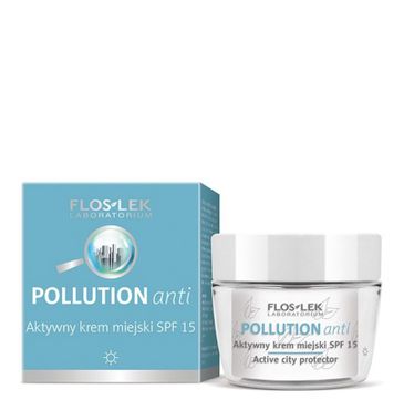 Floslek Pollution Anti krem aktywny miejski SPF 15 na dzień 50 ml