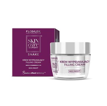 Floslek Skin Care Expert Snake krem do twarzy wypełniający na noc 50 ml