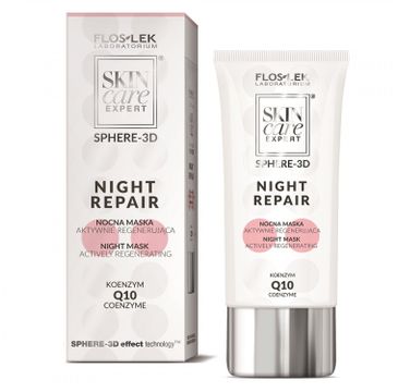 Floslek Skin Care Expert Sphere-3D - nocna maska aktywnie regenerująca night repair (50 ml)