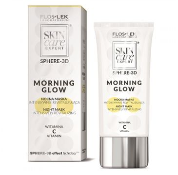 Floslek Skin Care Expert Sphere-3D - nocna maska intensywnie rewitalizująca morning glow (50 ml)