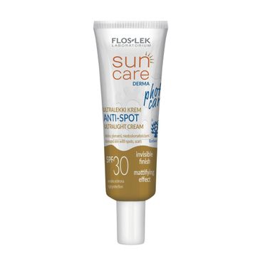 Floslek Sun Care Derma ultralekki krem do twarzy SPF30 (30 ml)