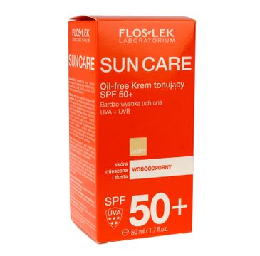 Floslek Sun Care Krem ochronny tonujący SPF 50+ - cera mieszana i tłusta 50 ml