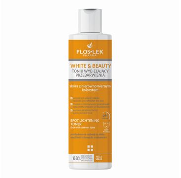 Floslek White & Beauty tonik wybielający przebarwienia (225 ml)