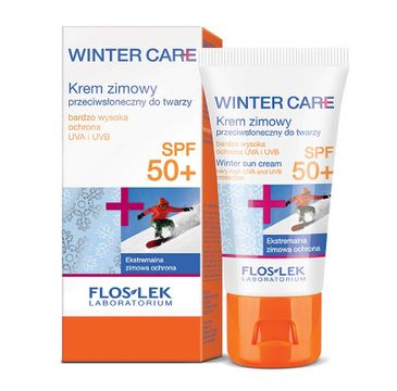 Floslek Winter Care krem do każdego typu skóry ochronny przeciwsłoneczny SPF50+ (30 ml)