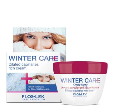 Floslek Winter Care krem ochronny tłusty do cery naczynkowej 50 ml